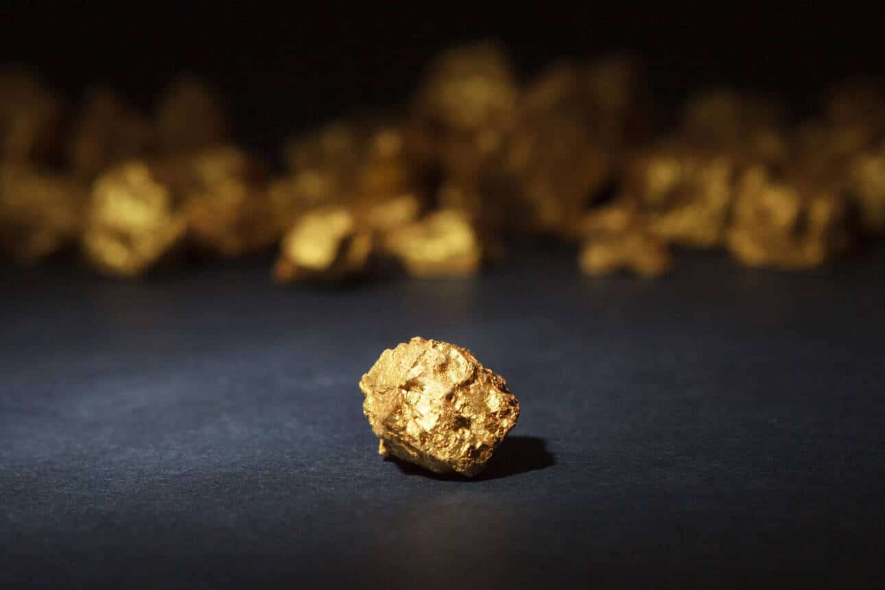 ein Goldnugget